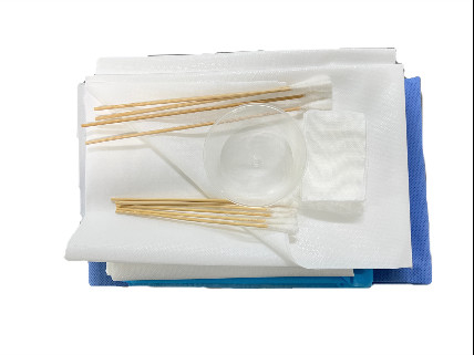 General Disposable Surgical Eye Drape Pack Nonwoven ISO13485  PE Film