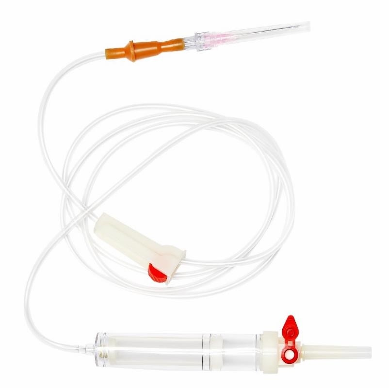CE Certified Disposable Blood Transfusion Set With Luer Slip Connector
